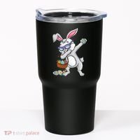 Dabbing Easter Bunny Rabbit Dab Dance Eggs Tumbler thumb 0