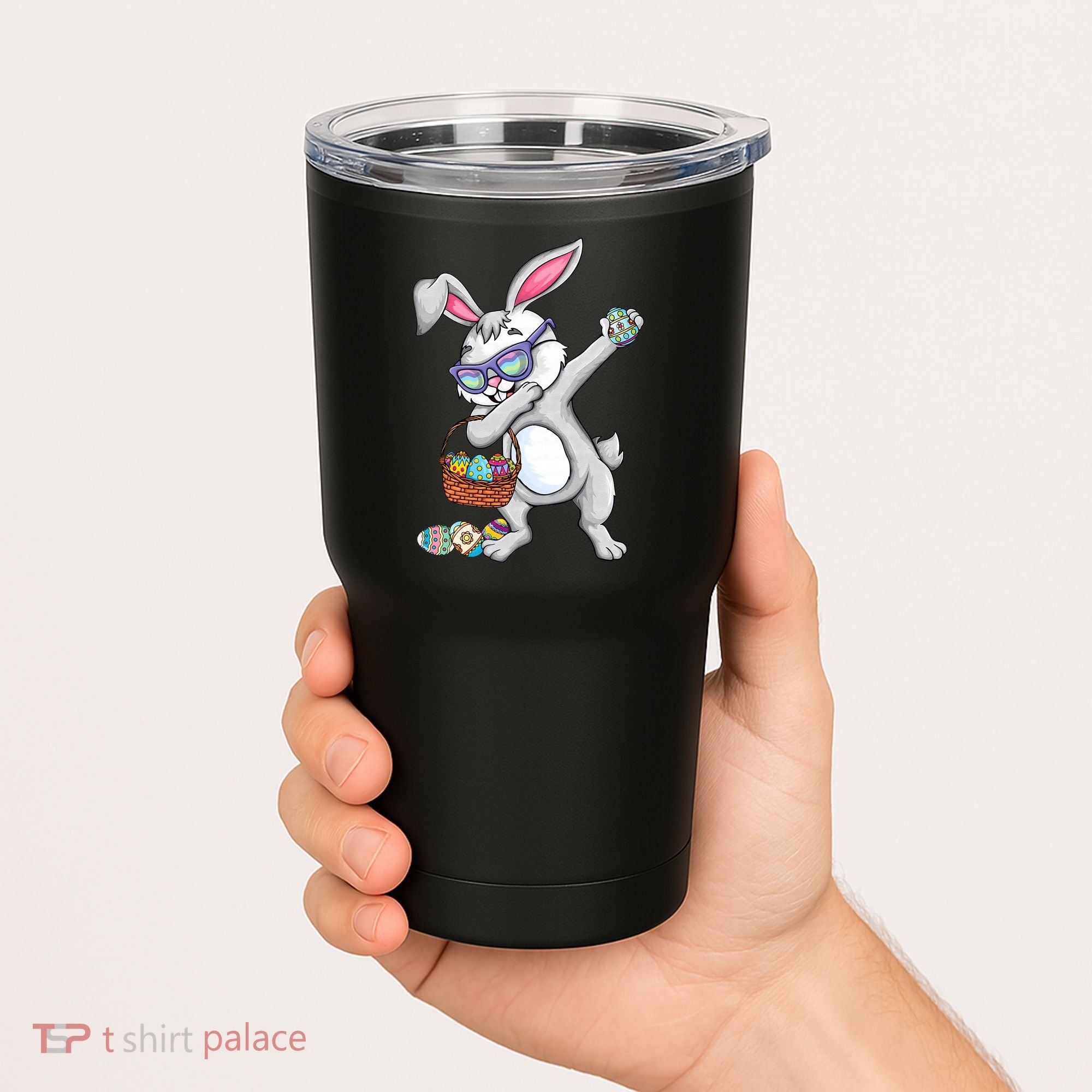 Dabbing Easter Bunny Rabbit Dab Dance Eggs Tumbler