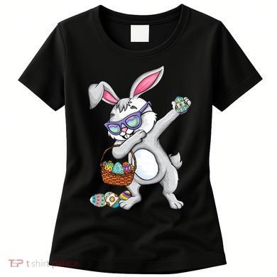Dabbing Easter Bunny Rabbit Dab Dance Eggs Women's T-Shirt