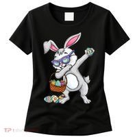 Dabbing Easter Bunny Rabbit Dab Dance Eggs Women's T-Shirt thumb 0