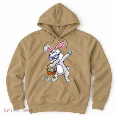 Dabbing Easter Bunny Rabbit Dab Dance Eggs Hoodie