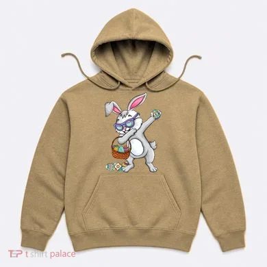 Dabbing Easter Bunny Rabbit Dab Dance Eggs Hoodie