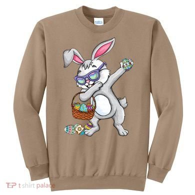 Dabbing Easter Bunny Rabbit Dab Dance Eggs Sweatshirt