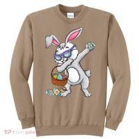 Dabbing Easter Bunny Rabbit Dab Dance Eggs Sweatshirt thumb 0