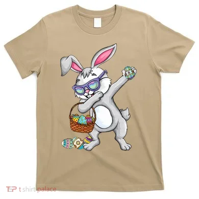 Dabbing Easter Bunny Rabbit Dab Dance Eggs T-Shirt