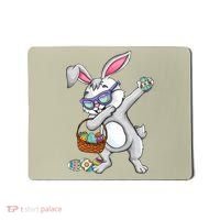 Dabbing Easter Bunny Rabbit Dab Dance Eggs Mousepad thumb 0