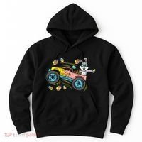 Dabbing Easter Bunny Happy Easter Monster Truck Lovers Hoodie thumb 0