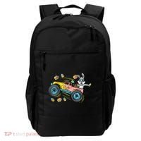 Dabbing Easter Bunny Happy Easter Monster Truck Lovers Backpack thumb 0