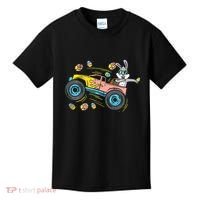 Dabbing Easter Bunny Happy Easter Monster Truck Lovers Kids T-Shirt thumb 0