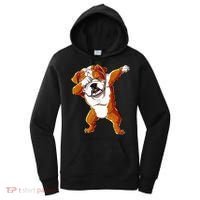 Dabbing English Bulldog Boy Dab Dance Puppy Lover Women's Hoodie thumb 0
