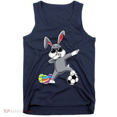Dabbing Easter Bunny Rabbit Dab Soccer Player Tank Top
