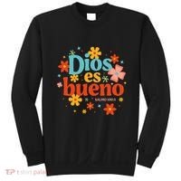 Dios Es Bueno Spanish Christian Jesus God Bible Religious Sweatshirt thumb 0