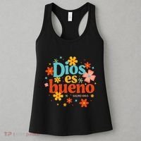 Dios Es Bueno Spanish Christian Jesus God Bible Religious Women's Tank Top thumb 3