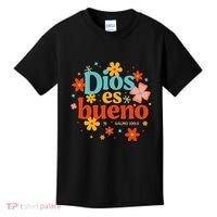 Dios Es Bueno Spanish Christian Jesus God Bible Religious Kids T-Shirt thumb 0