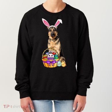 Dog Easter Bunny Cute Women's Sweatshirt