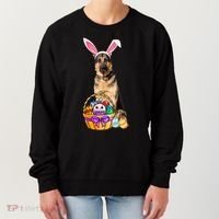 Dog Easter Bunny Cute Women's Sweatshirt thumb 0
