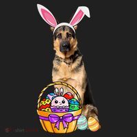 Dog Easter Bunny Cute Women's Sweatshirt thumb 2