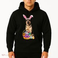 Dog Easter Bunny Cute Hoodie thumb 2