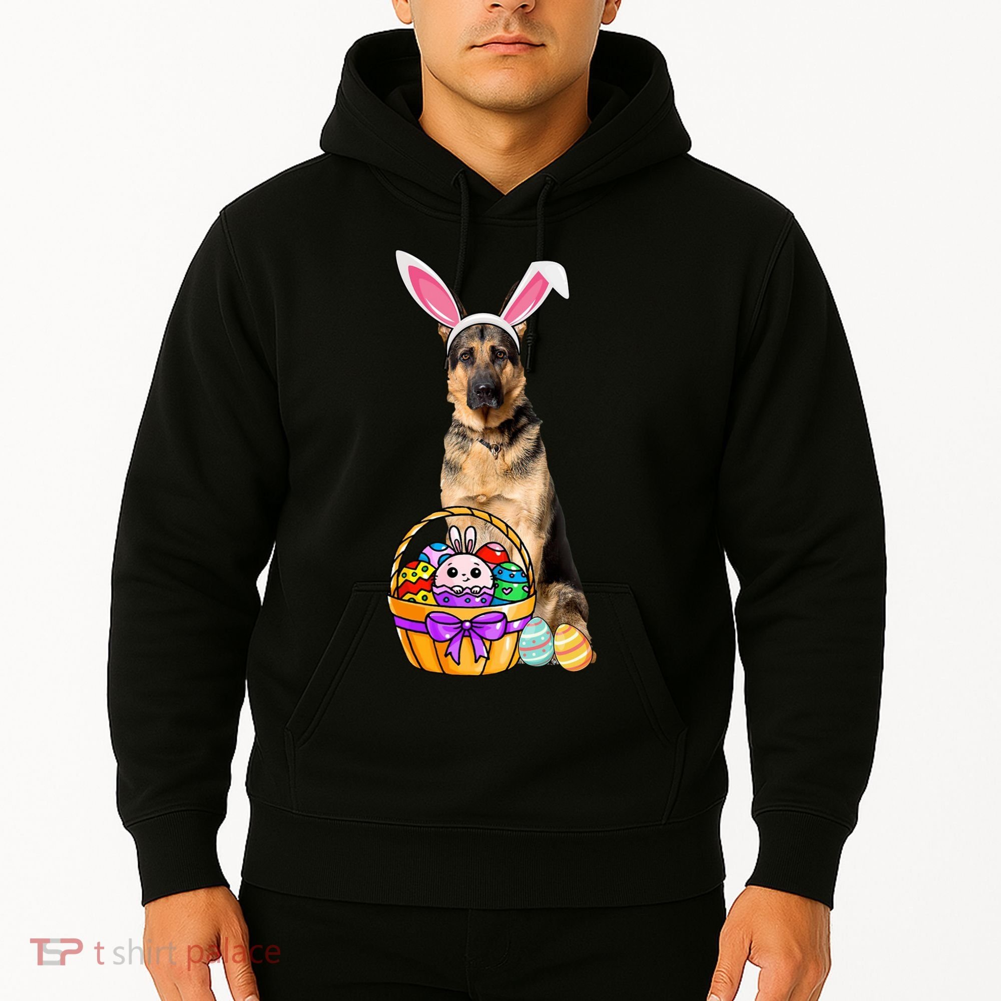 Dog Easter Bunny Cute Hoodie