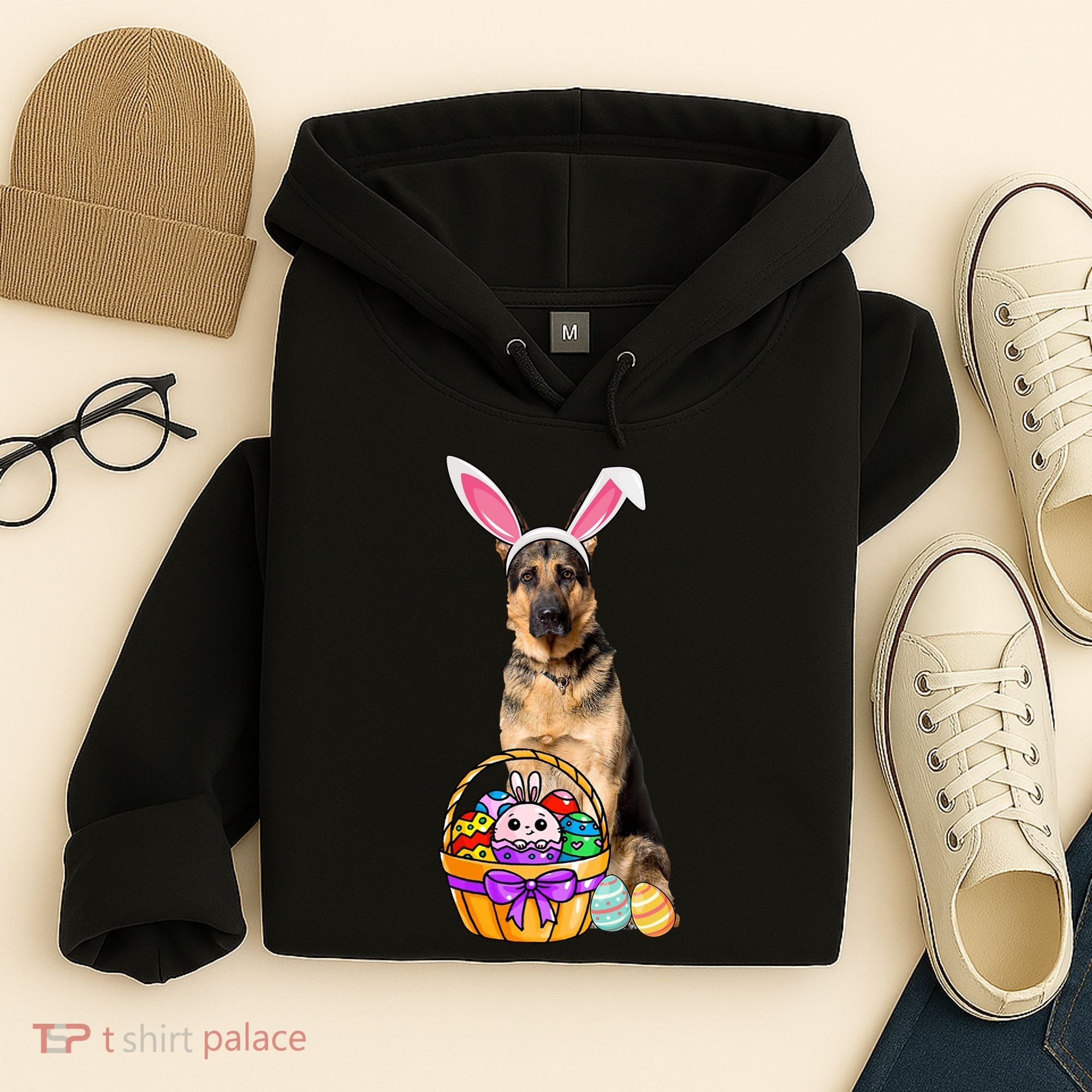 Dog Easter Bunny Cute Hoodie