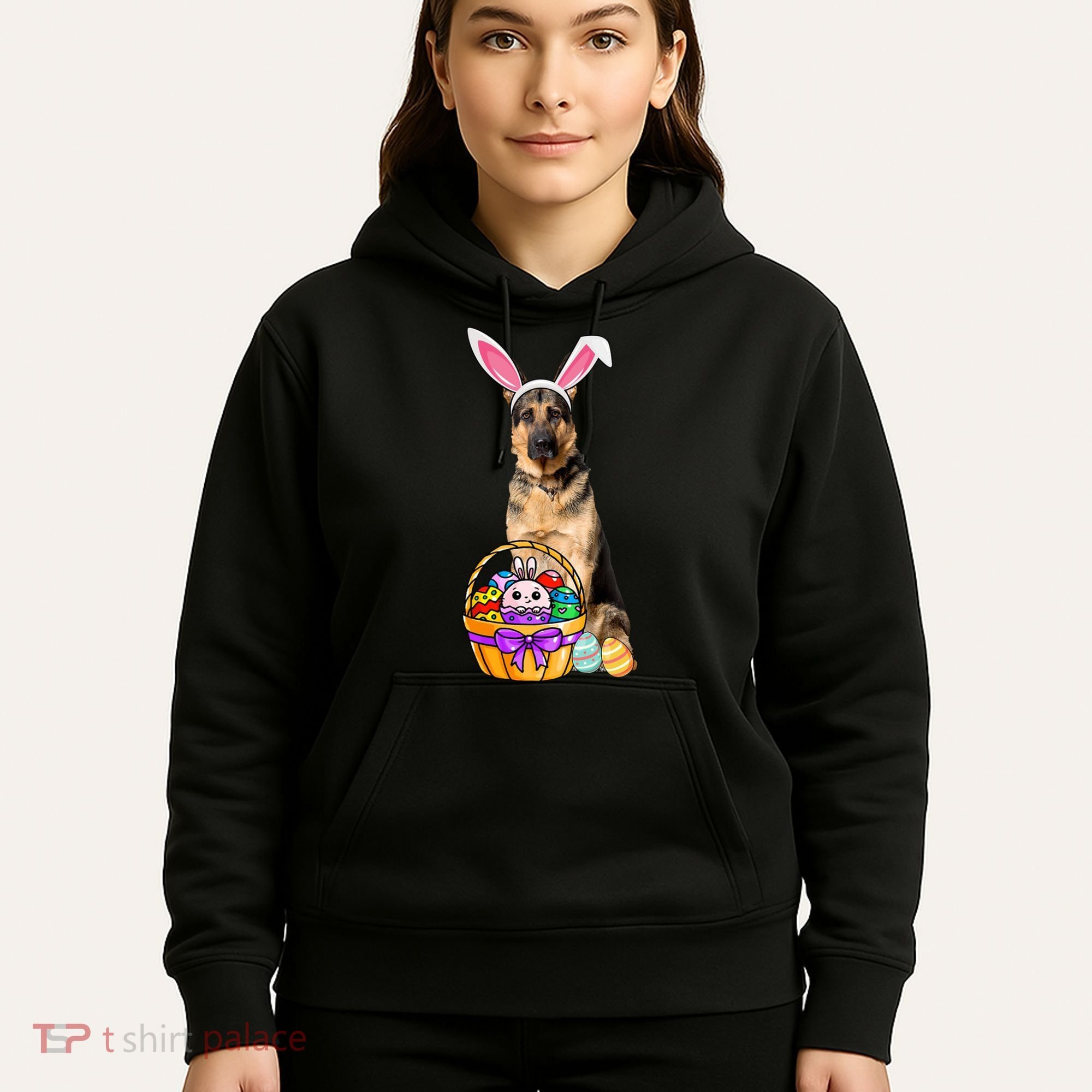 Dog Easter Bunny Cute Hoodie