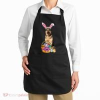 Dog Easter Bunny Cute Apron thumb 2