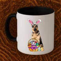 Dog Easter Bunny Cute Coffee Mug thumb 2