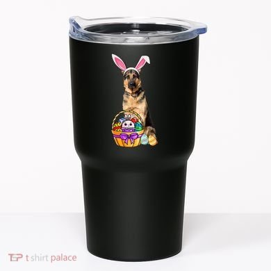Dog Easter Bunny Cute Tumbler