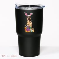 Dog Easter Bunny Cute Tumbler thumb 0