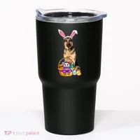 Dog Easter Bunny Cute Tumbler thumb 0