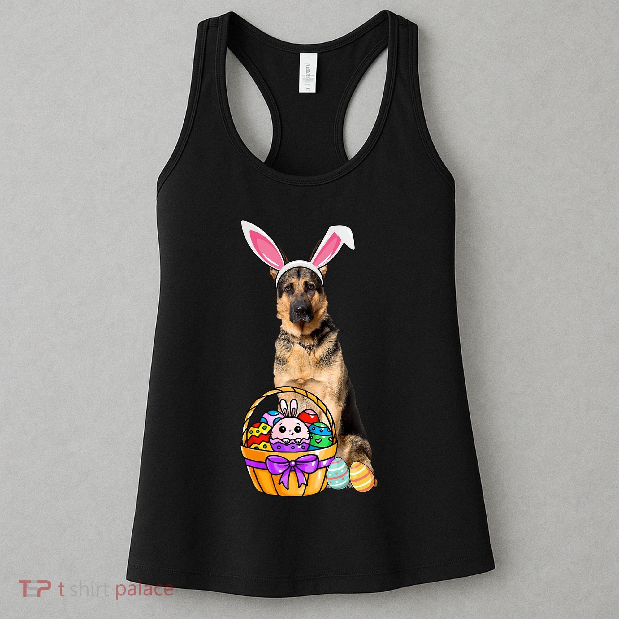 Dog Easter Bunny Cute Women's Tank Top
