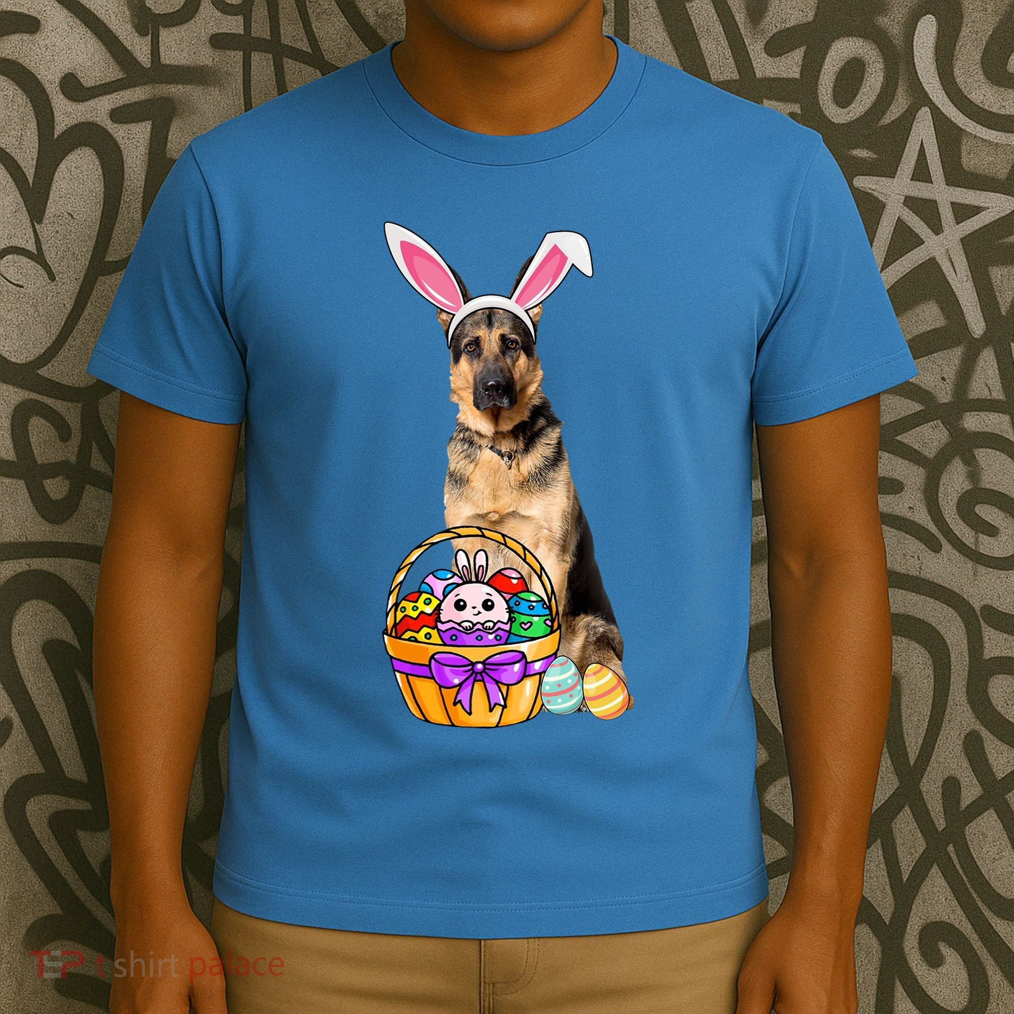Dog Easter Bunny Cute T-Shirt