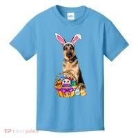 Dog Easter Bunny Cute Kids T-Shirt thumb 0