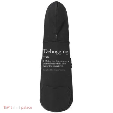 Debugging Definition Funny Coding Programming Doddie Hoodie