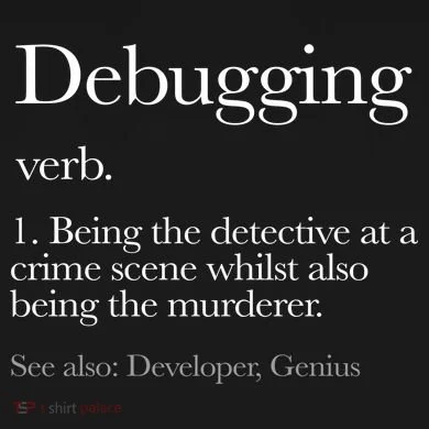 Debugging Definition Funny Coding Programming Drawstring Bag