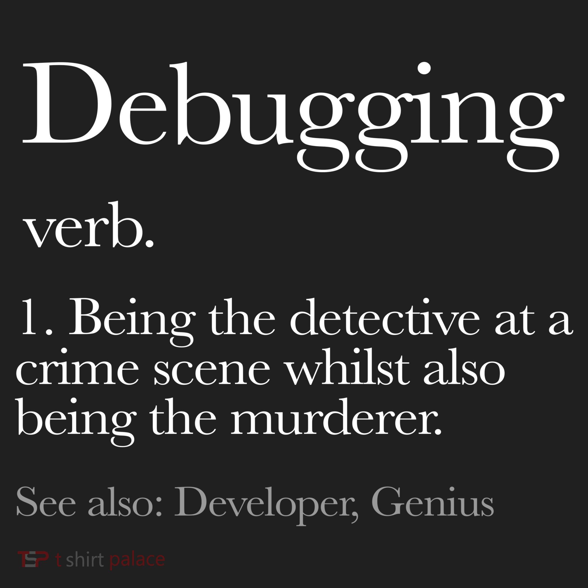 Debugging Definition Funny Coding Programming Golf Towel
