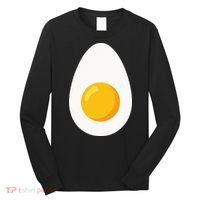 Deviled Egg Costume Funny Halloween Egg Costume Long Sleeve Shirt thumb 0