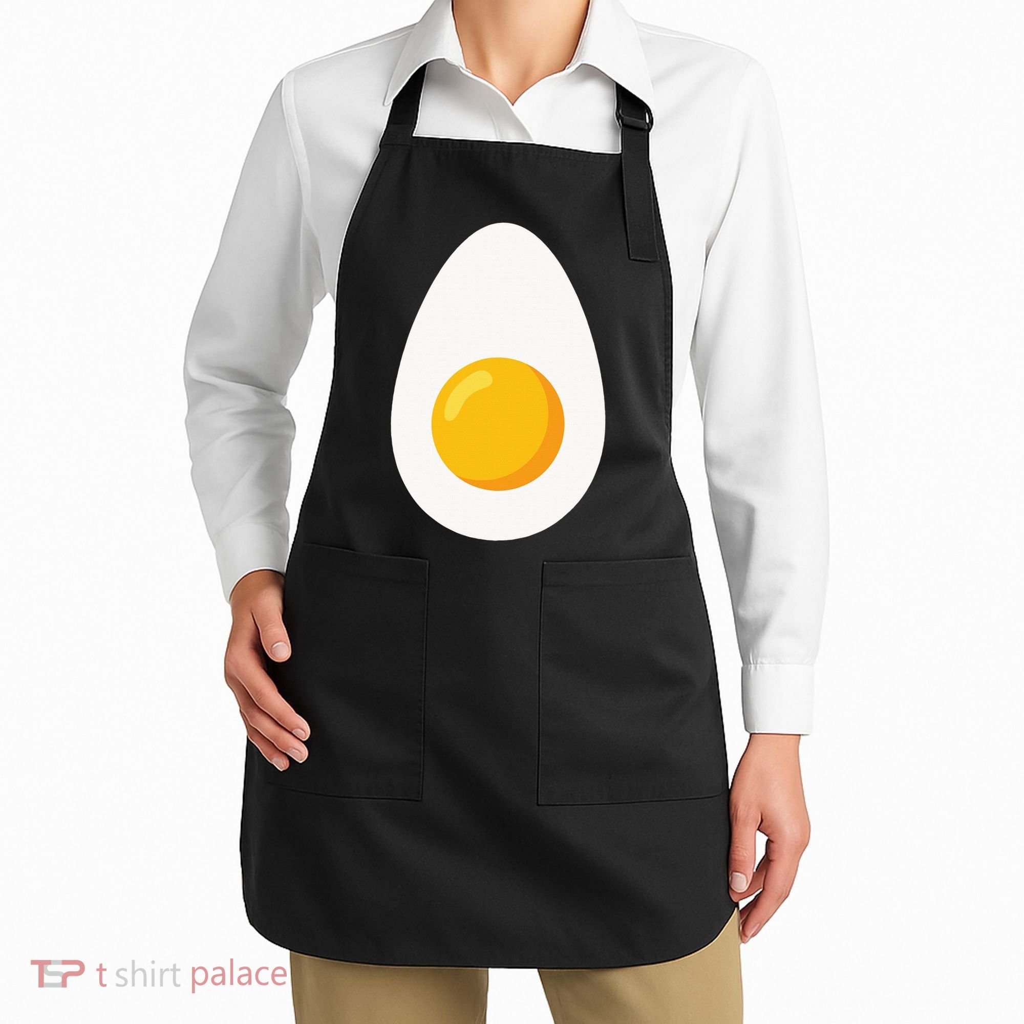 Deviled Egg Costume Funny Halloween Egg Costume Apron