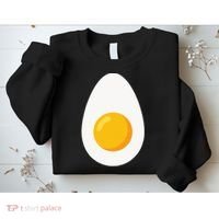 Deviled Egg Costume Funny Halloween Egg Costume Sweatshirt thumb 2