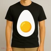 Deviled Egg Costume Funny Halloween Egg Costume T-Shirt thumb 3