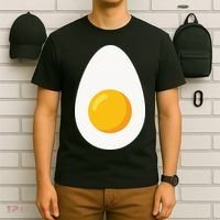 Deviled Egg Costume Funny Halloween Egg Costume T-Shirt thumb 6