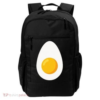 Deviled Egg Costume Funny Halloween Egg Costume Backpack