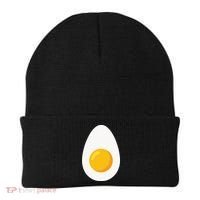 Deviled Egg Costume Funny Halloween Egg Costume Beanie thumb 0