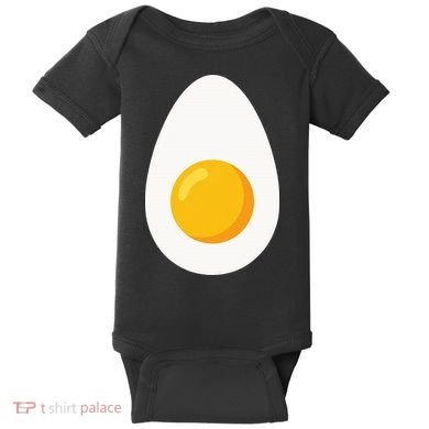 Deviled Egg Costume Funny Halloween Egg Costume Baby Bodysuit