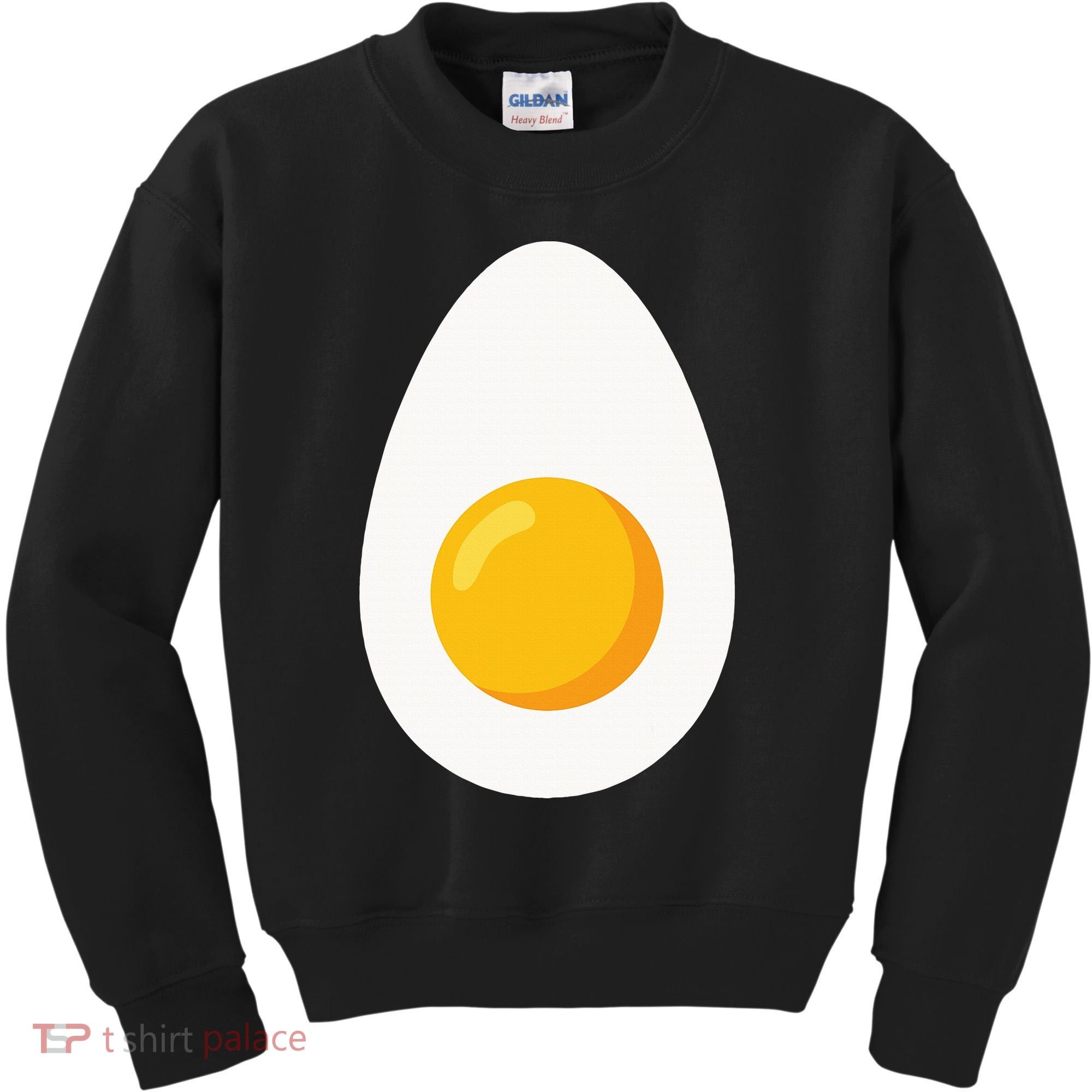 Deviled Egg Costume Funny Halloween Egg Costume Kids Sweatshirt