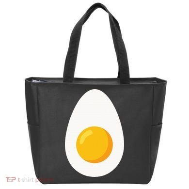 Deviled Egg Costume Funny Halloween Egg Costume Tote Bag