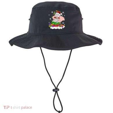Dumbo Elephant Christmas Light Cute Dumbo Flying Elephant Christmas Bucket Hat