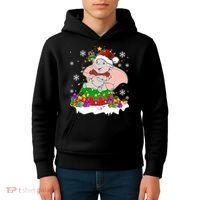 Dumbo Elephant Christmas Light Cute Dumbo Flying Elephant Christmas Kids Hoodie thumb 4