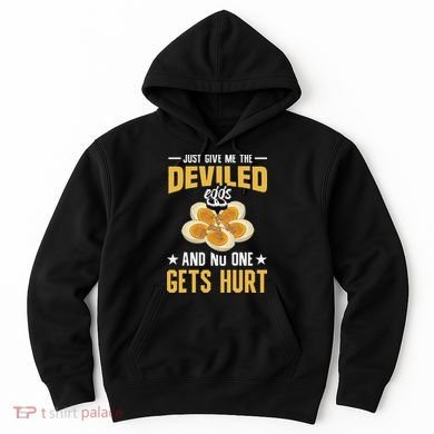 Deviled Eggs Container With Lid Holder Food Deviled Eggs Hoodie