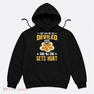 Deviled Eggs Container With Lid Holder Food Deviled Eggs Hoodie